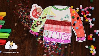 It s Not Ugly It s Art Sweater Activity