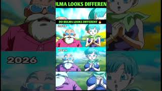 Bulma Looks COMPLETELY Different #dragonball #bulma #anime
