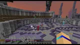 Flying out of pvp (On skyblock 1 lichcraft)