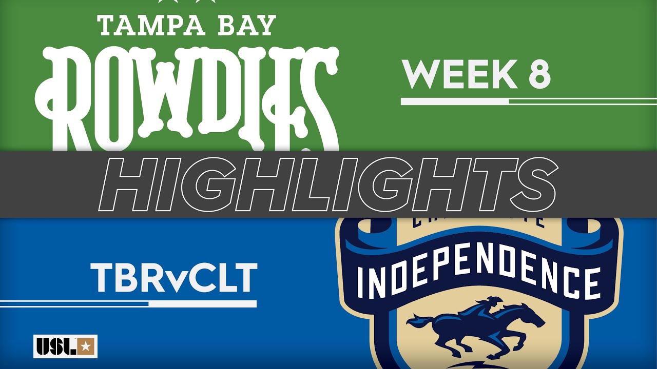 HIGHLIGHTS #TBRvCLT | 04-27-2019 professional soccer referee salary