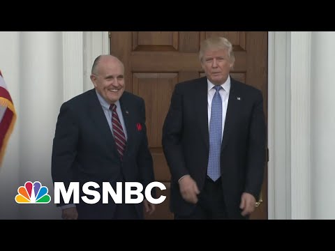 Trump In Trouble? Giuliani Criminal Probe Raid Rattles Trumpworld | The Beat With Ari Melber