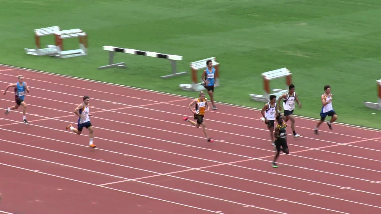 200M Final 13M Reggie Botchwey 23.85 Qld School State Championships 2015