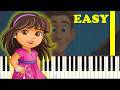 🎹 Into The City - Dora and Friends Piano Tutorial