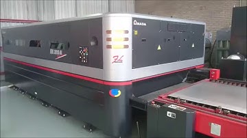 Amada Fibre Laser FOL 3015 laser cutting machine