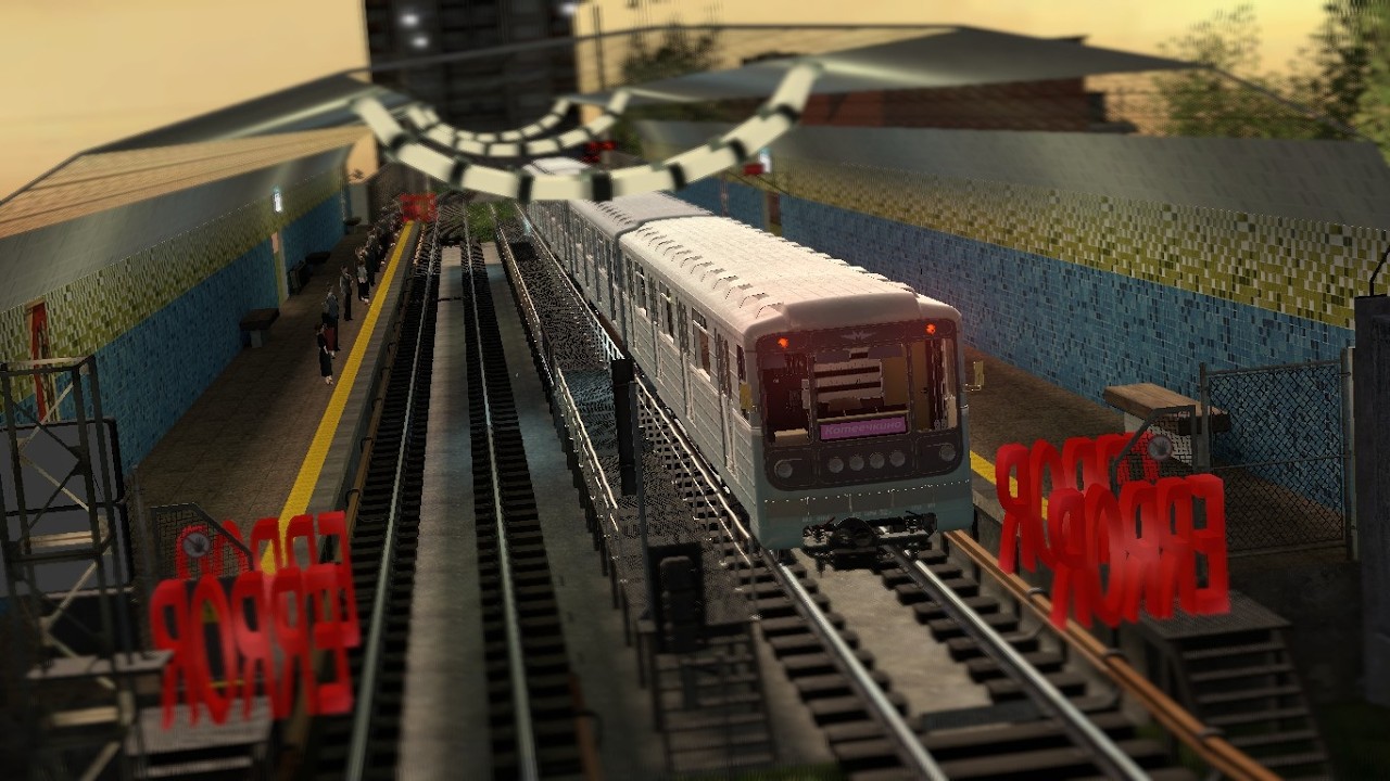 garrys mod metrostroi surface metro in 81-717 with depot run