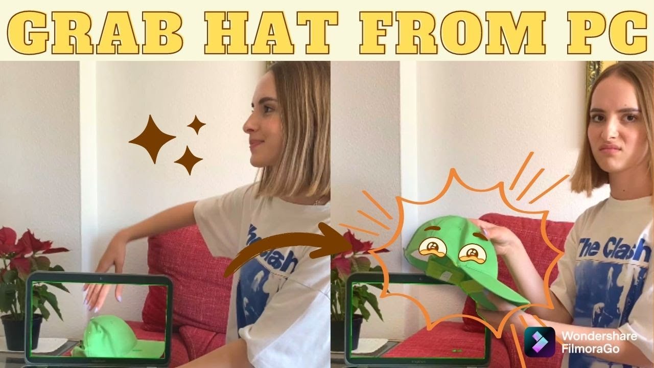 How to Grab Object from Screen FilmoraGo Tutorial