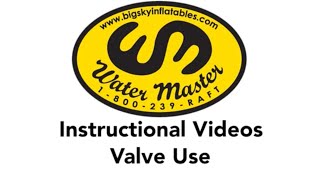 Water Master Valve Use Instructional Video