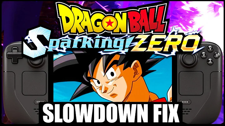 How To Fix DRAGON BALL Sparking Zero FPS On Steam Deck - SLOWDOWN FIX