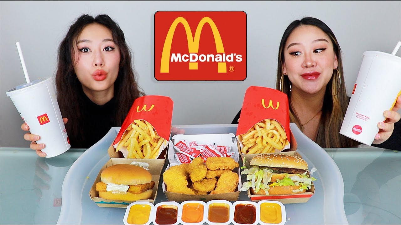 MCDONALDS MUKBANG 🍔 | BIG MAC, FILET O FISH, CHICKEN NUGGETS