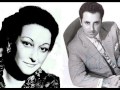 Montserrat Caballe & Carlo Bergonzi. Libiamo ne' lieti calici. La Traviata. Studio.