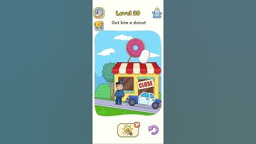Get Him A Donut!#findthedifference1000levelsiosgameplay #dop5 Level 20