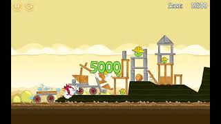 Angry Birds Mac OS X Lion v1.0.0 3 Star Walkthrough The Big Setup Levels 10-11 to 10-15