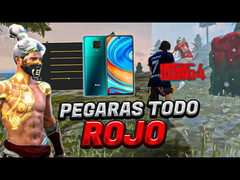 CONFIGURACIN PERFECTA HUD DPI PARA XIAOMI REDMI NOTE 9 NOTE 9 PRO FREE FIRE NUEVA ACTUALIZACIN