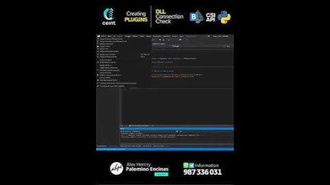 [API CSI Bridge] Creating PLUGINS - DLL connection check