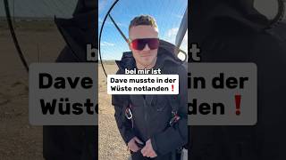 Dave had to make an emergency landing in the desert❗️