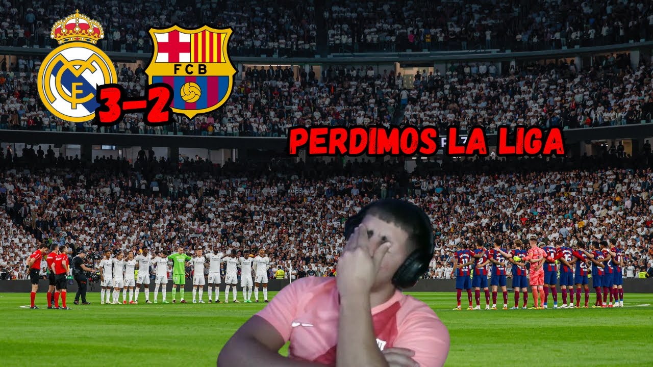 UN CULE REACCIONANDO AL CLASICO REAL MADRID VS FC BARCELONA | YA NO HAY ...