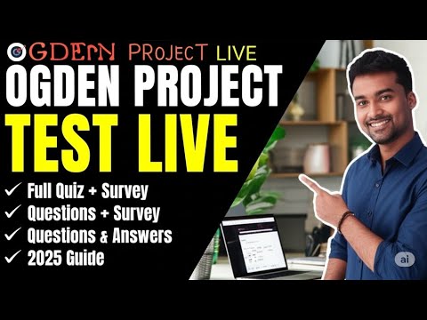 Ogden Ree Project Ogden Project Test Live | CrowdGen AI by Appen | Full Quiz + Survey ...