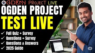 Ogden Project Test Live | CrowdGen AI by Appen | Full Quiz + Survey Questions & Answers | 2025 Guide