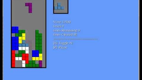 Tetris AI with XNA