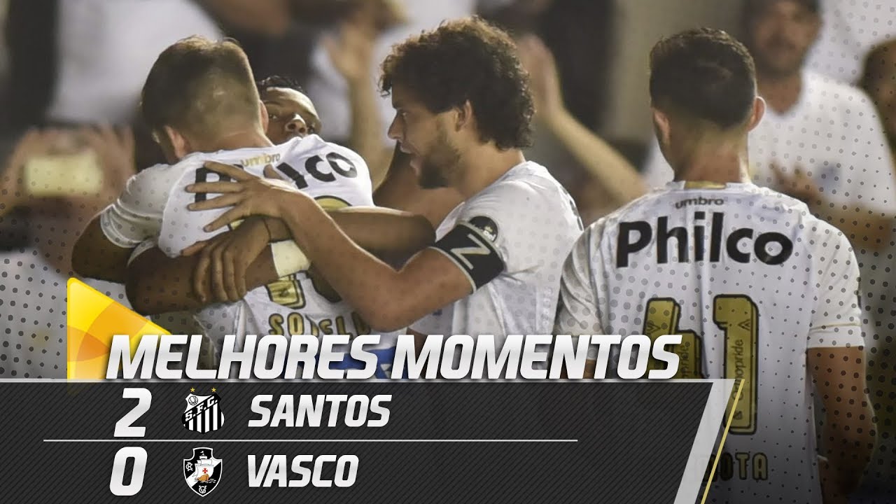 Santos 2 x 0 Vasco | MELHORES MOMENTOS | Copa do Brasil (17/04/19 ...