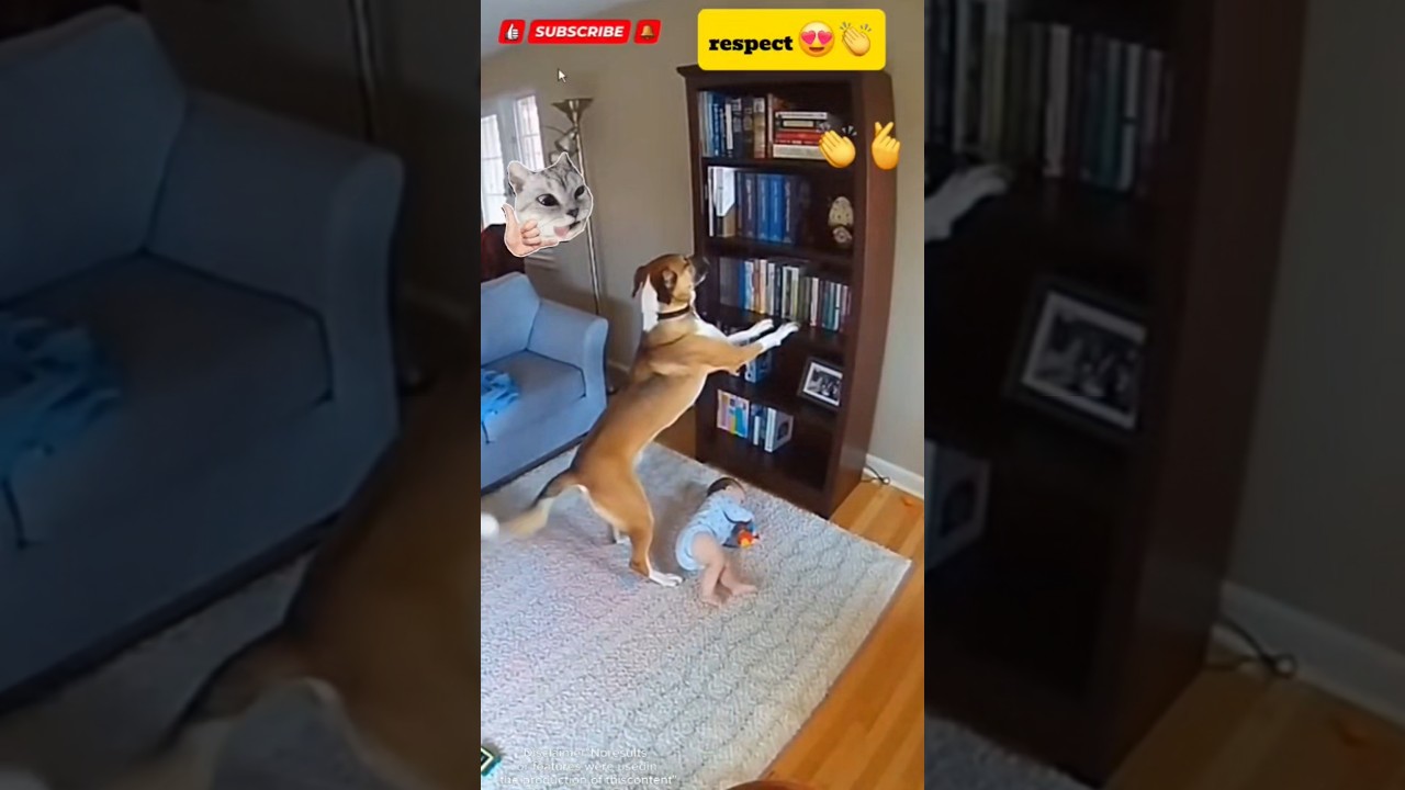 Dog Protects Baby—A Heartwarming Moment!💖 