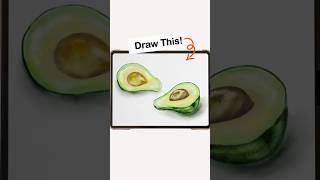 Watercolor avocado painting in Procreate on iPad tutorial #procreate #digitalpainting #drawing
