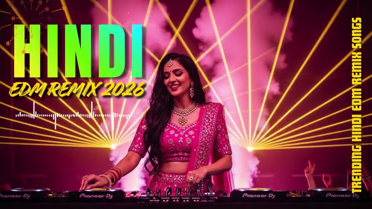 🌈 Hindi EDM Remix Party Spectrum | Bollywood Colorful Dance Mix