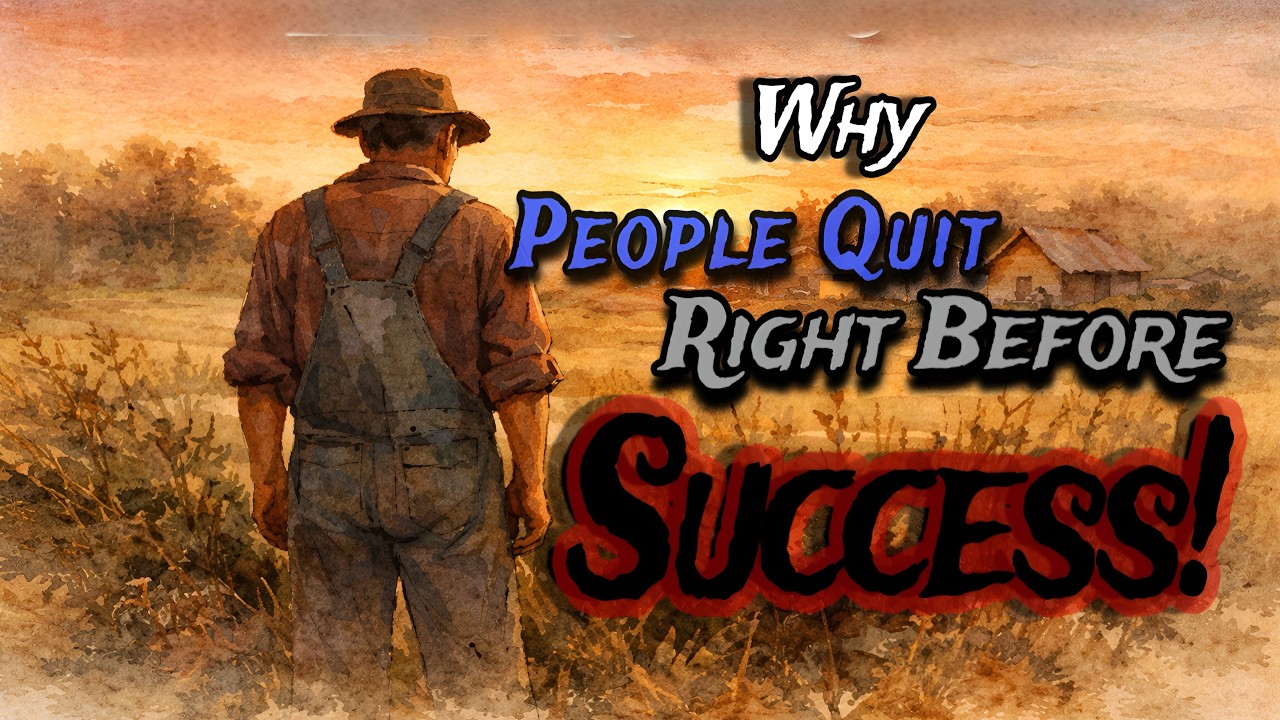 Don’t Quit Too Soon | A Powerful Story About Patience and Consistency