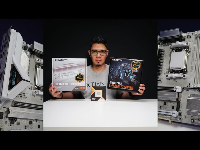 Gigabyte B850M Eagle Wifi6E ICE & B850M Gaming X Wifi6E Gaming
