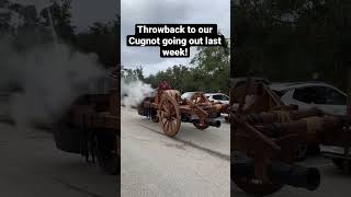 Flashback to our Cugnot running last week! #carmuseum #technology #cars #engineering #tampabay