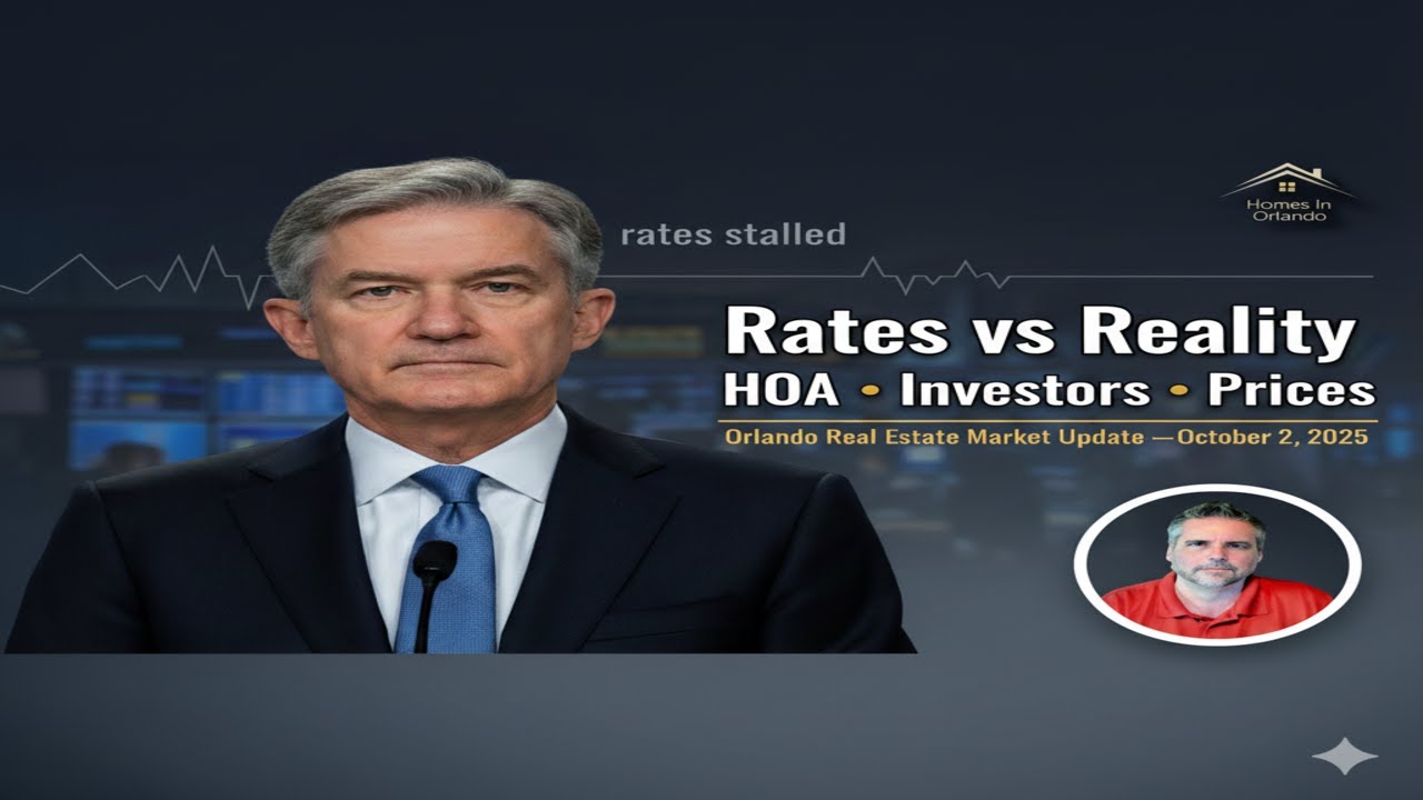 Обзор рынка недвижимости Орландо от 2 октября 2025 г.: ставки, ситуация в ТСЖ, действия инвесторо...