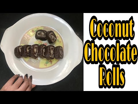 Video: Paano Gumawa Ng Tsokolate Na Coconut Roll Nang Walang Pagluluto Sa Hurno