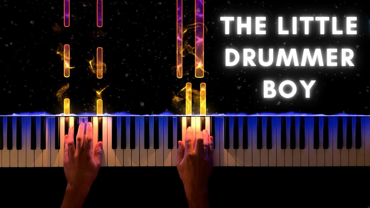 The Little Drummer Boy − Piano Cover + Sheet Music