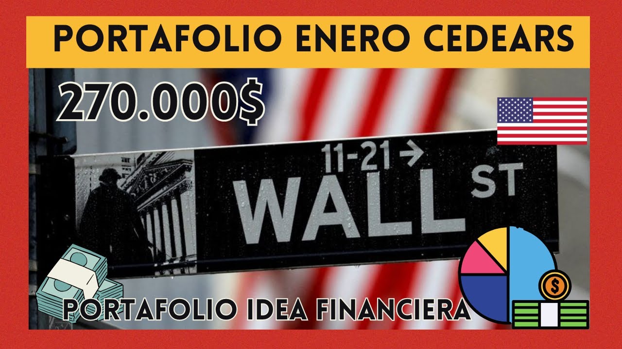 Portafolio de inversión con $270.000 CEDEARS  ENERO 2026