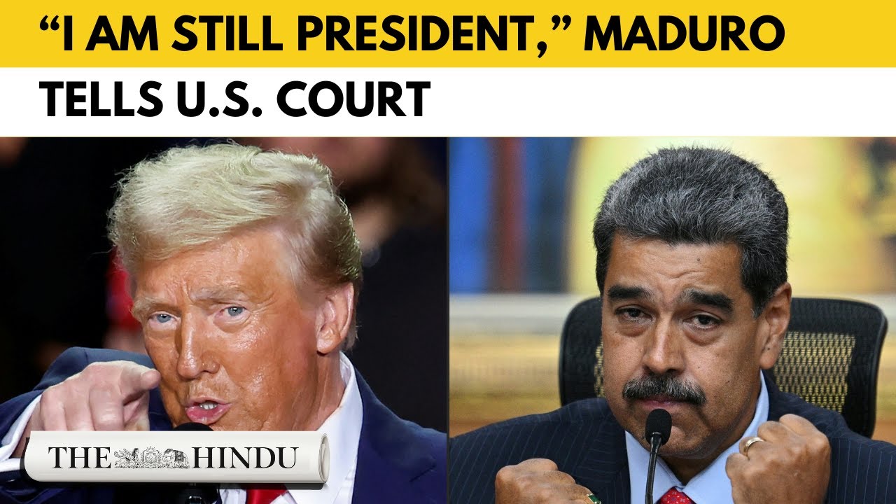 Toppled Venezuela leader Nicolás Maduro pleads not guilty to U.S. narcotics charges