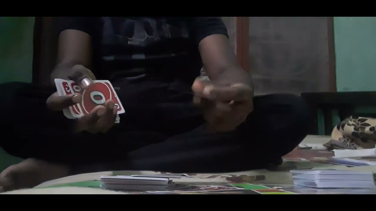 Unboxing uno cards