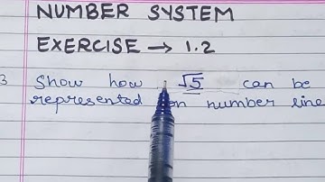 class 9 maths chapter 1 exercise 1.2 Question 3 and 4 by kirti sharma