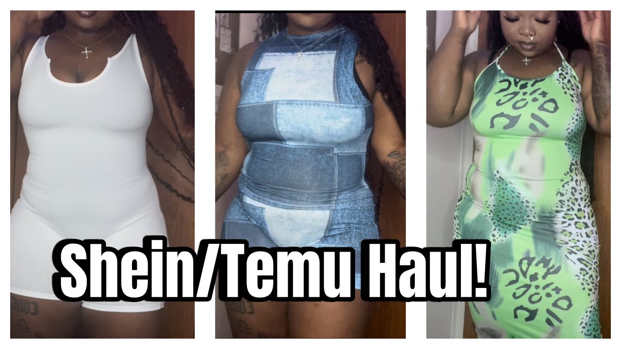 TEMU & SHEIN CLOTHING HAUL! 💓 | hit or miss??👀