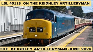 LSL 45118 Races Down the ECML with The Keighley Artilleryman 17/6/26