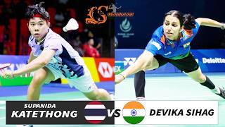 Supanida Katethong Tha Vs Devika Sihag Ind Princess Sirivannavari Thailand Masters 2026