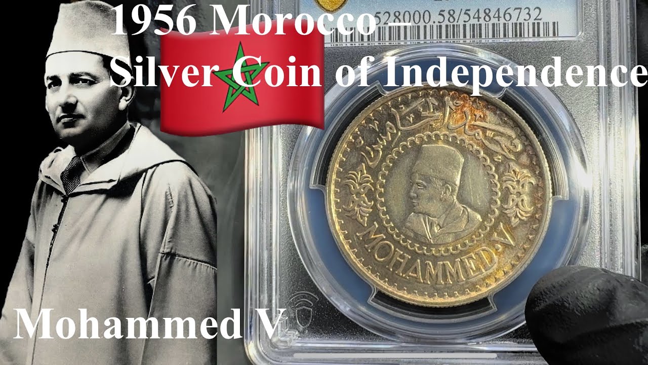 1956 Morocco 500 Francs Silver Coin – The Story of Independence