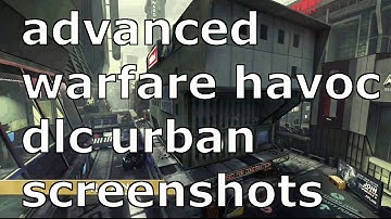 COD Advanced Warfare Havok DLC Urban Screenshots