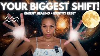 AQUARIUS FULL MOON JULY 29th 🌕 ENERGY HEALING + IDENTITY RESET (ASMR)