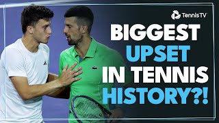 Luca Nardi SHOCKS Novak Djokovic 🤯 | Indian Wells 2024 Highlights image