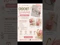 🎀 Beginner Crochet Workshop | Learn Cute Crochet Bows &amp; Accessories Online 🧶✨#fyp#viral#trending#yt