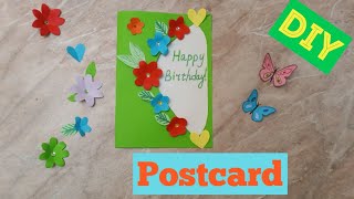 DIY! ОТКРЫТКА на День Рождения своими руками, как сделать открытку #cards #craft #diy #creative