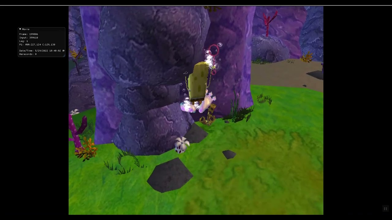 BFBB: Sponge glide in Jellyfish Fields