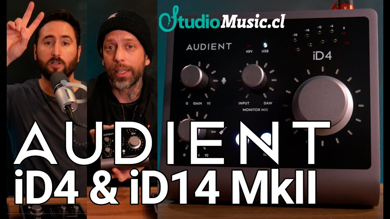 Audient iD4 MKII Interfaz de Audio USB Tipo-C