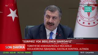 Sağlık Bakanı Fahrettin Koca'dan çok önemli açıklama: Maske takma zorunluluğu için...