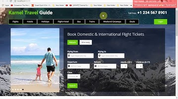 Karnel Travel Guide Project Video Home Page MVC C#